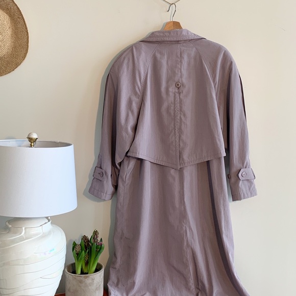 Vintage 80s trench coat - Picture 3 of 7